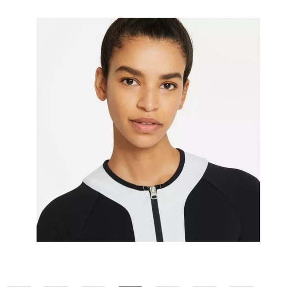 🆕Nike | Sportswear Street Top Spell out Cropped Top in Black & White Size XL - Picture 4 of 6